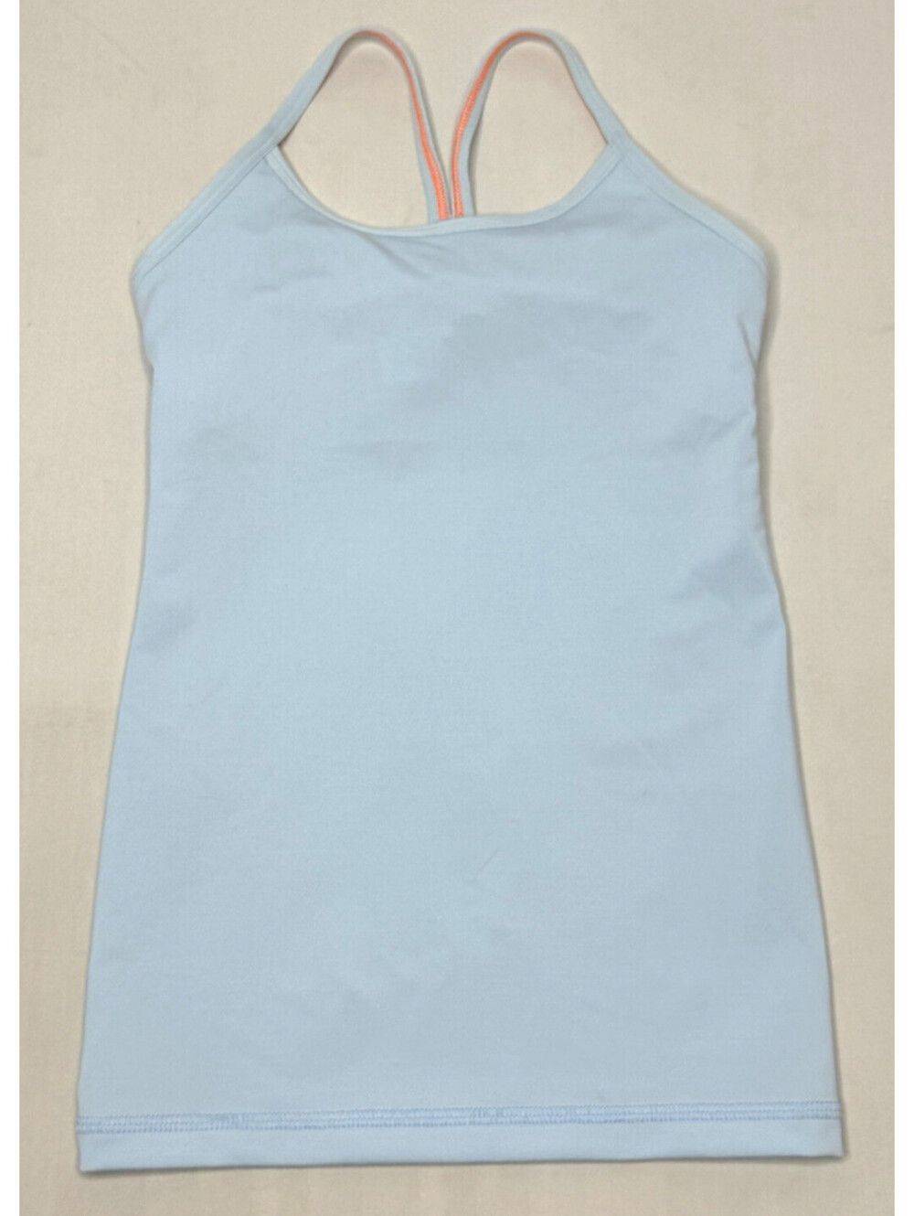 Girls Ivivva Size 6 Blue Racerback Athletic Tank Top P127
